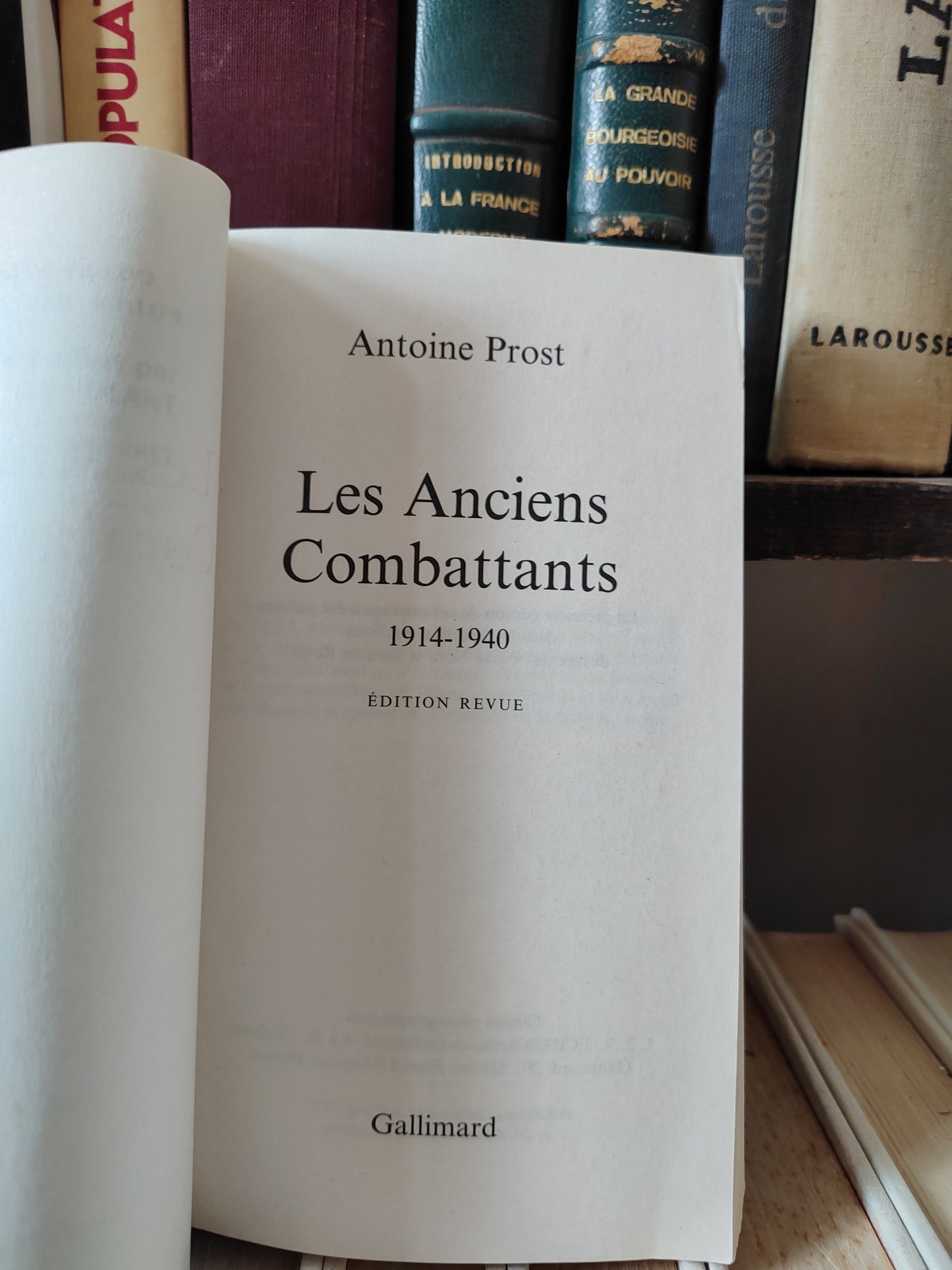 Prost - Les anciens combattants