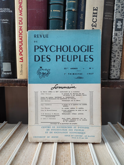Psychologie des peuples N 1