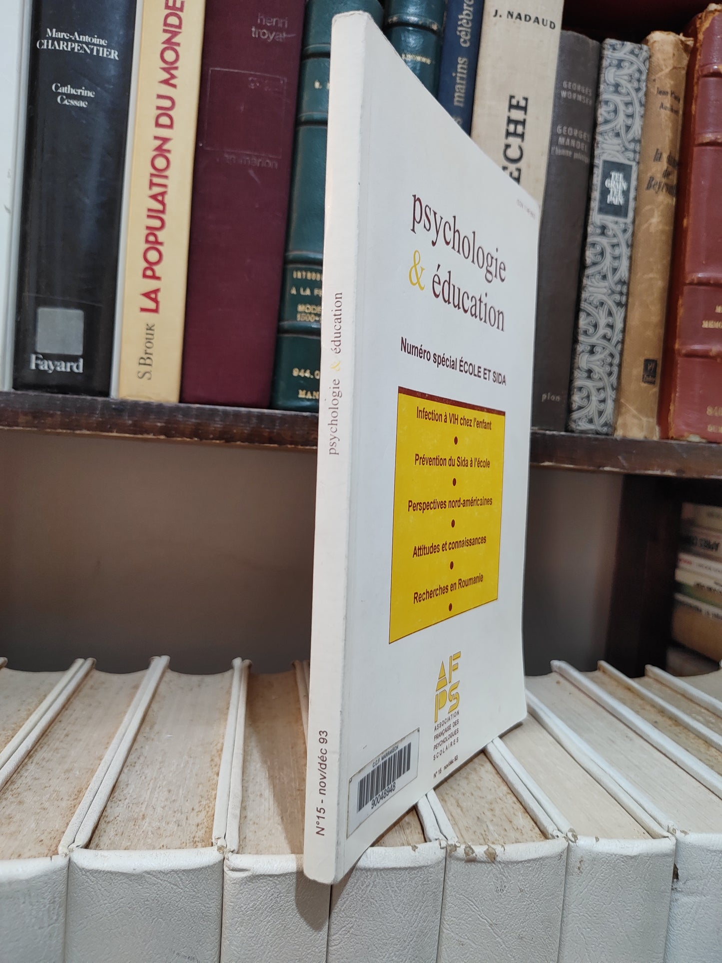 Psychologie et éducation n 15