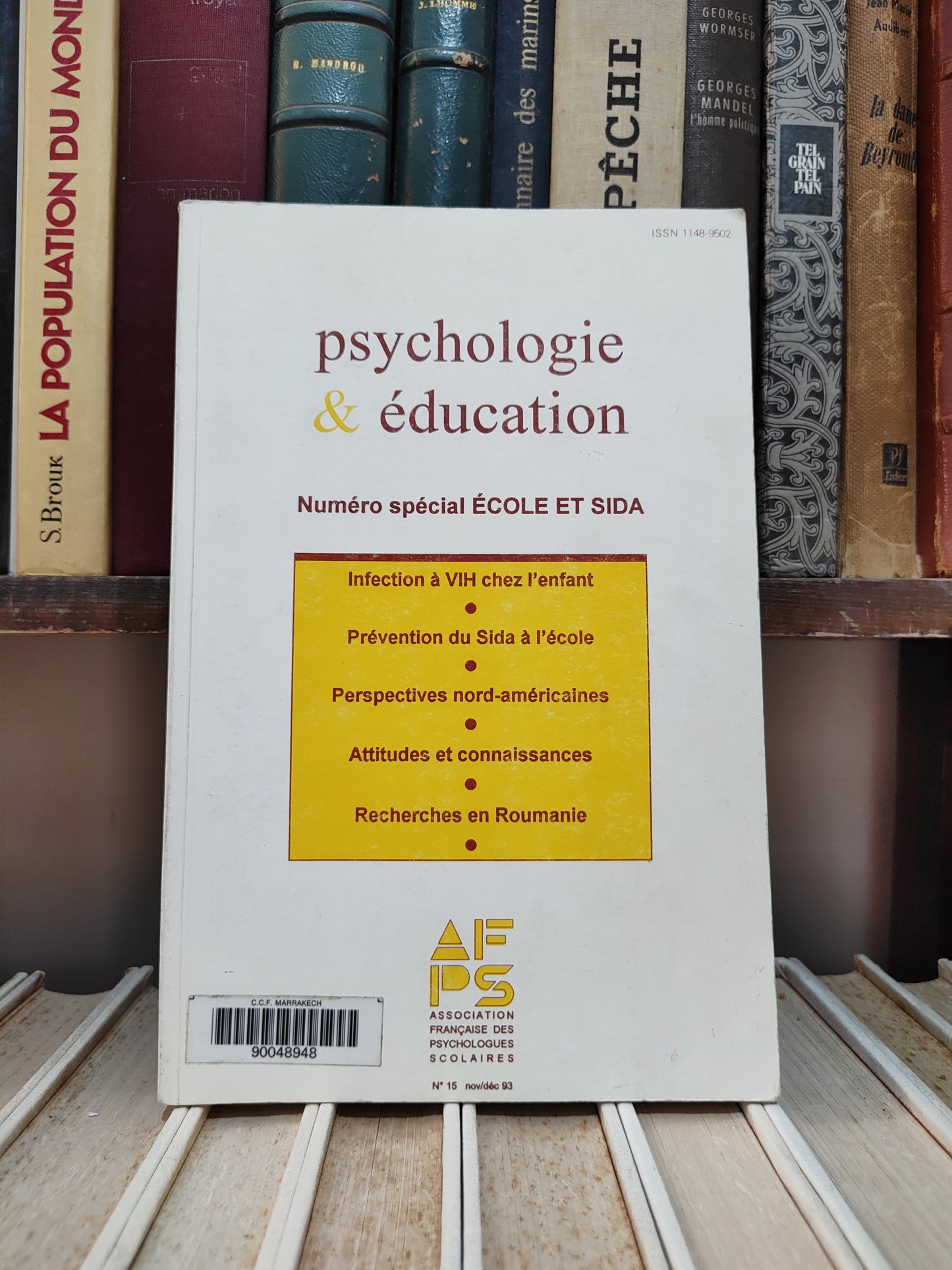 Psychologie et éducation n 15