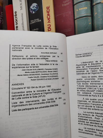 Psychologie et éducation n 15