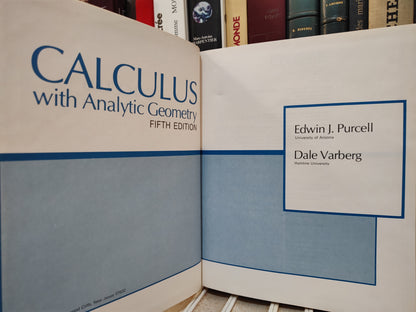 Purcell - Calculus wuth Analytic Geometry