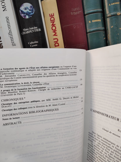 Quelle formation pour les fonctionnaires Revue française d'administration publique n 51