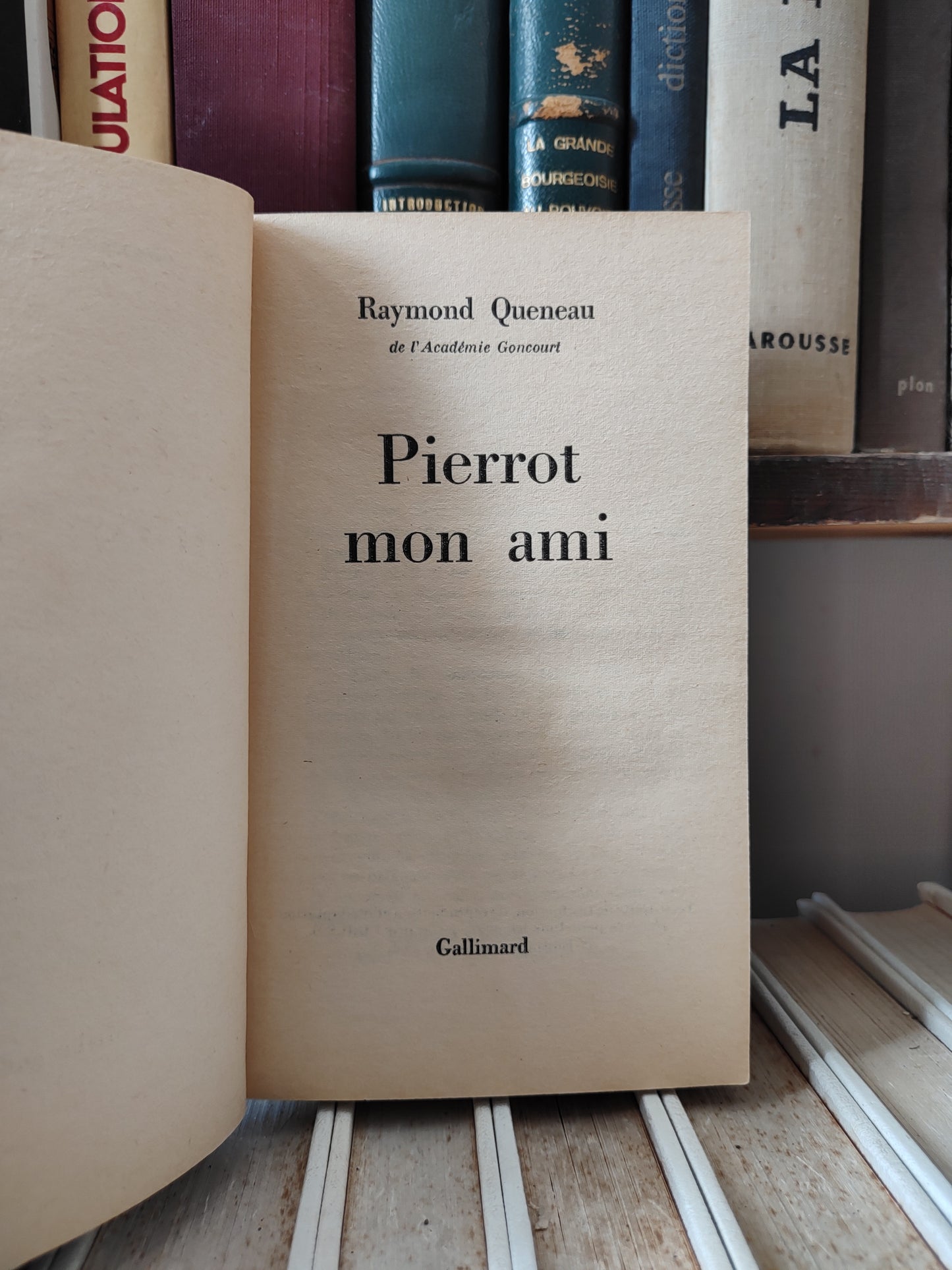 Queneau - Pierrot mon ami