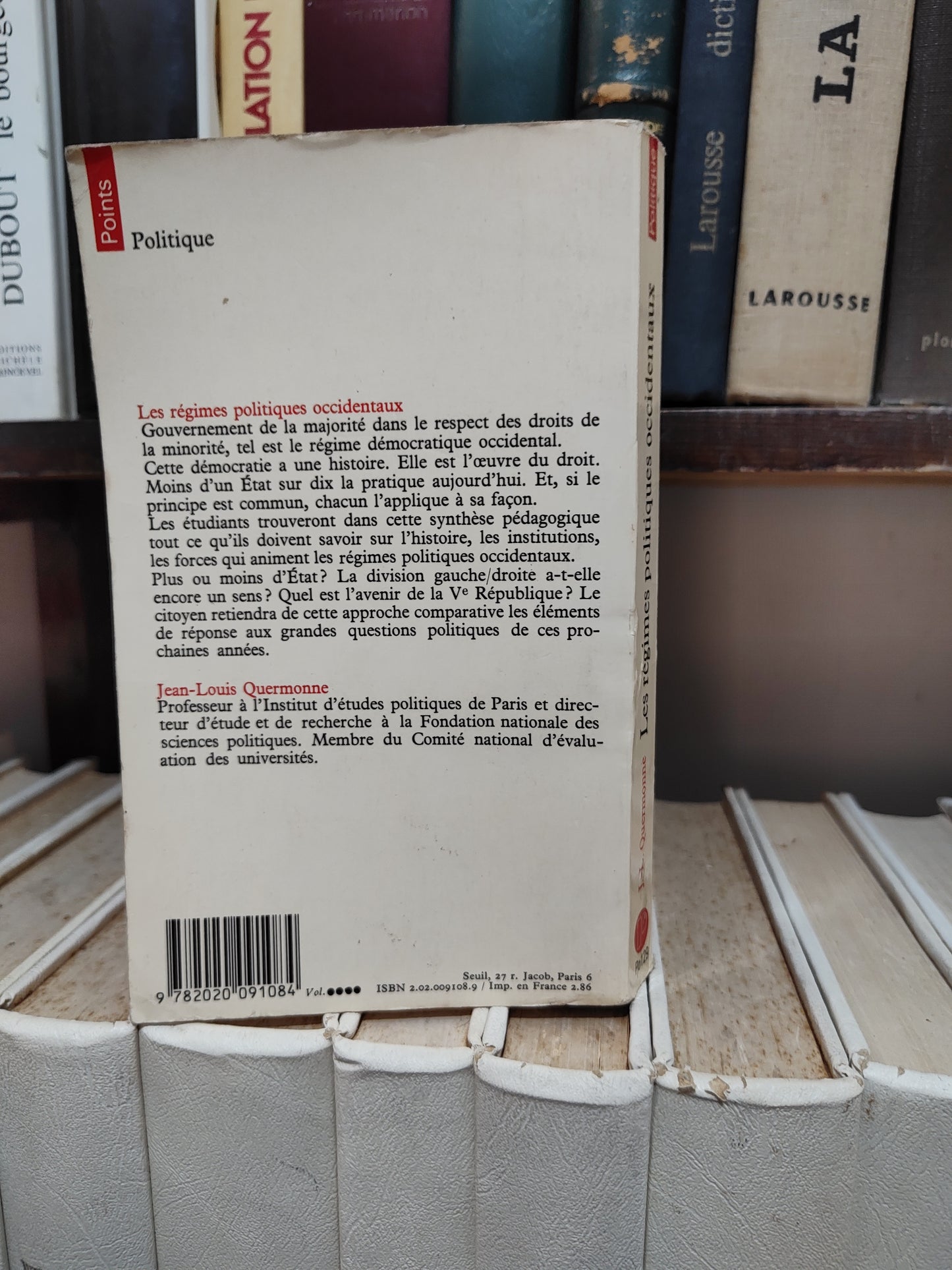 Quermonne - Les régimes politiques occidentaux