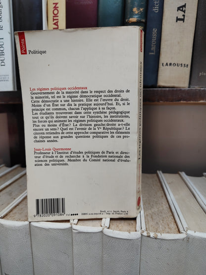 Quermonne - Les régimes politiques occidentaux