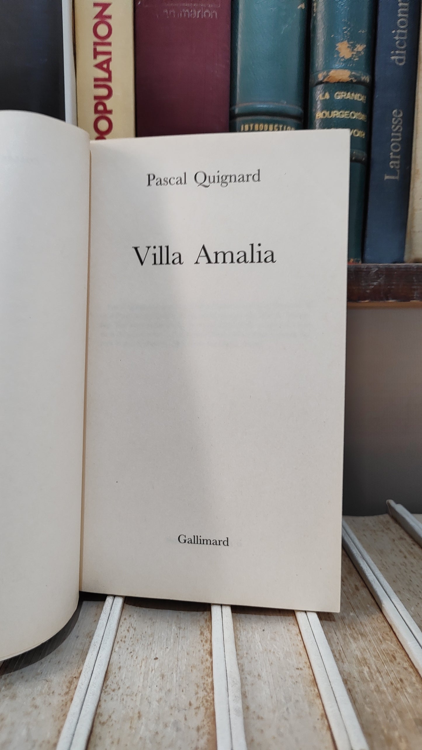 Quignard - Villa Amalia