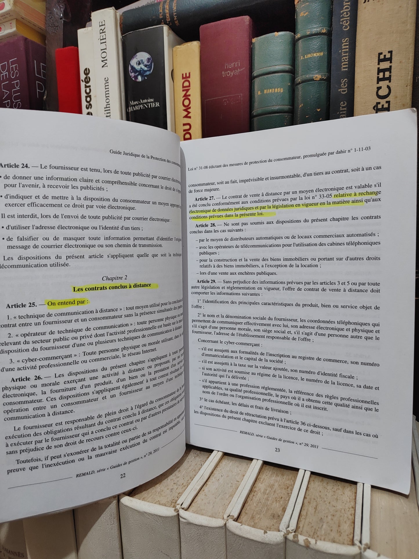 REMALD 29 Guide juridique de la protection des consommateurs