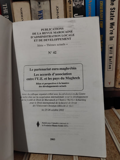 REMALD 42 Le partenariat euro-maghrébin