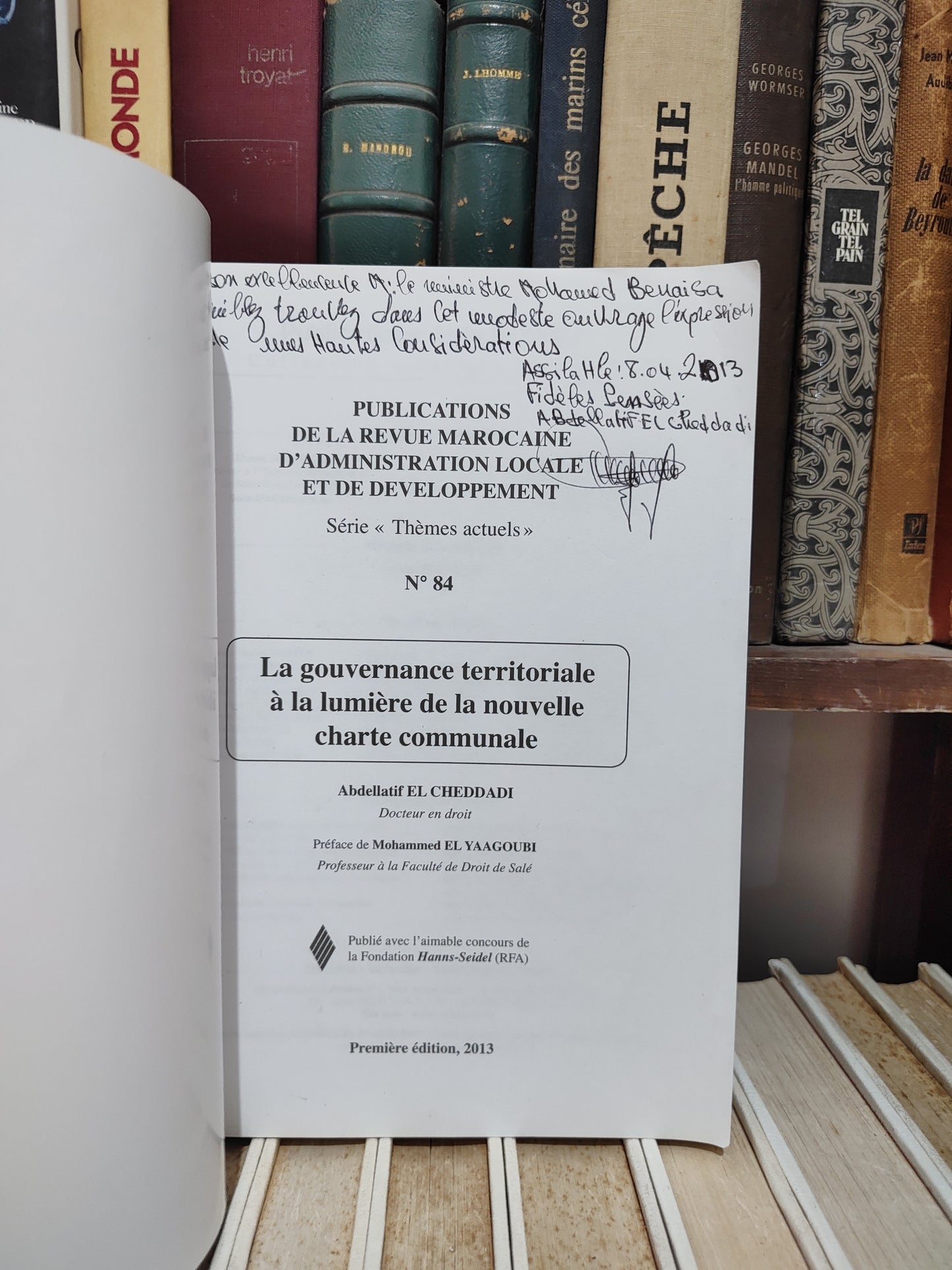 REMALD 84 La gouvernance territoriale à la lumière de la nouvelle charte communale