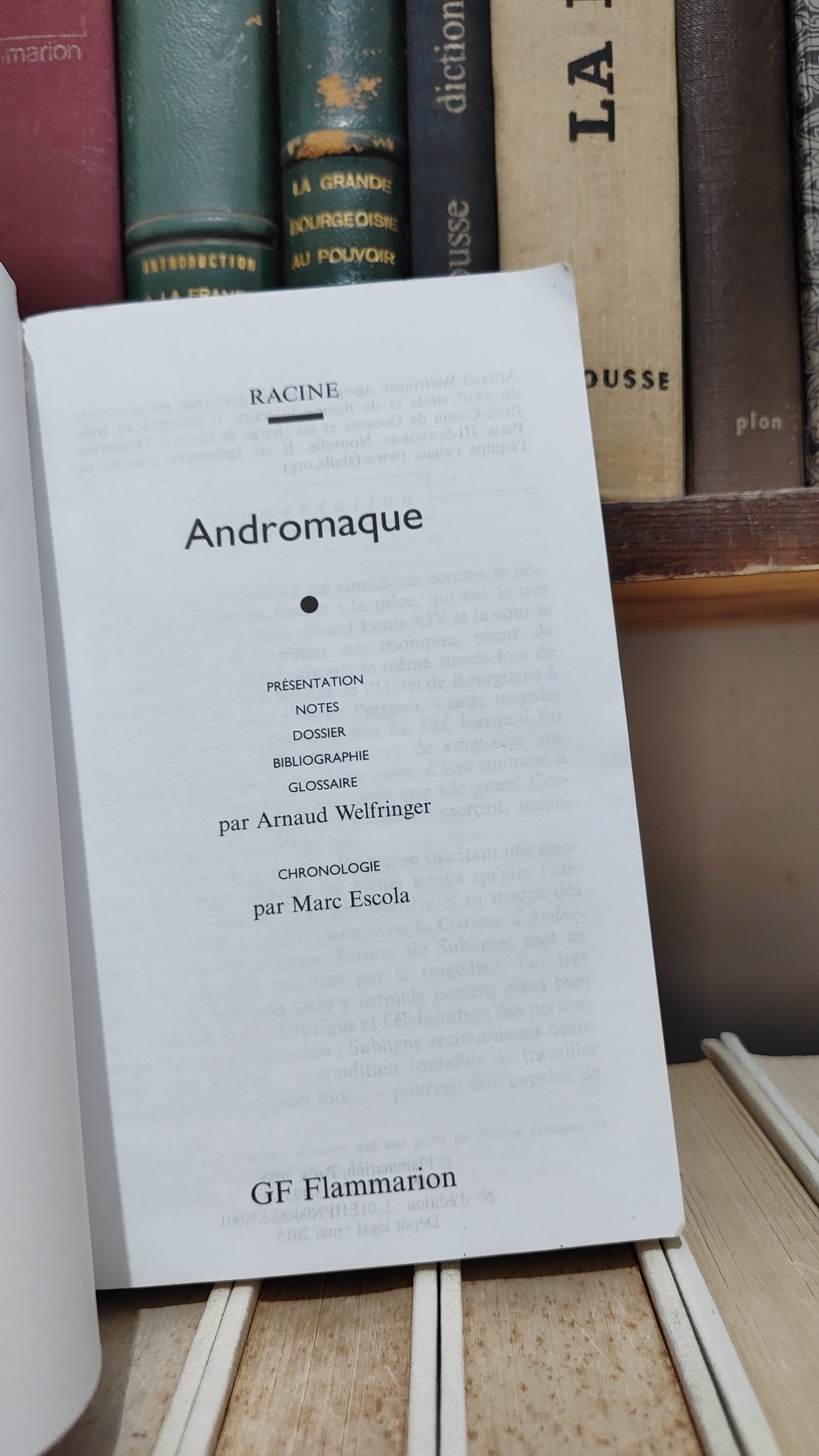 Racine - Androumaque