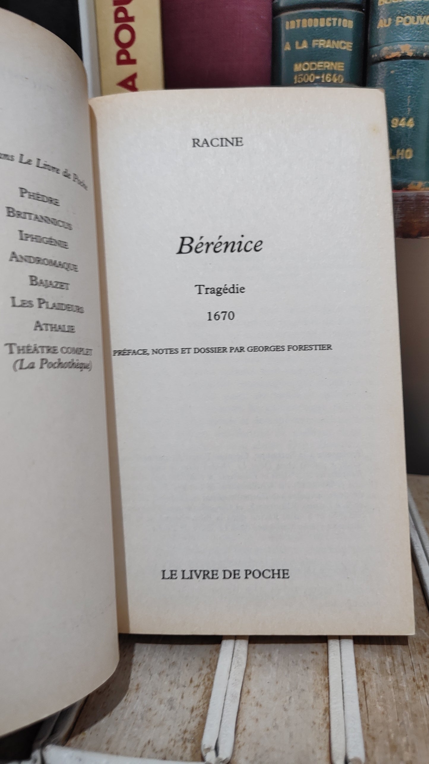 Racine - Bérénice