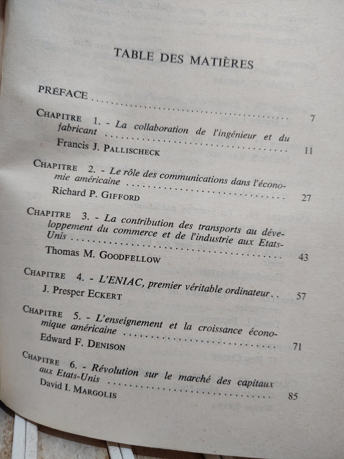 Rader - L'entreprise instrument de progrès ; exemples américains