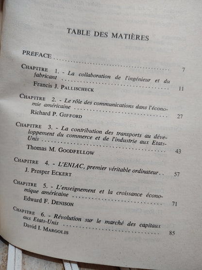 Rader - L'entreprise instrument de progrès ; exemples américains