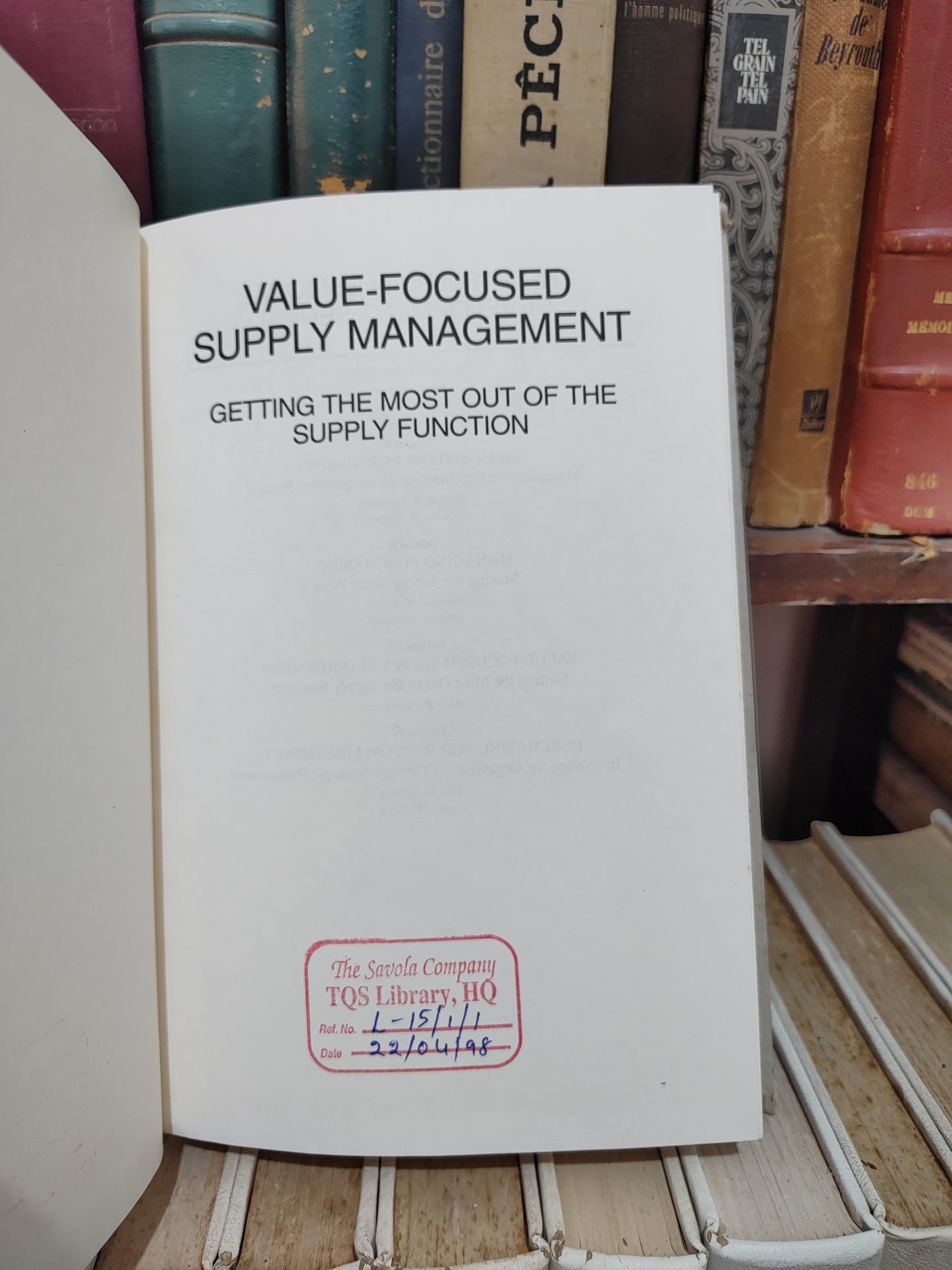 Raedels - Value-Focused Supply Management