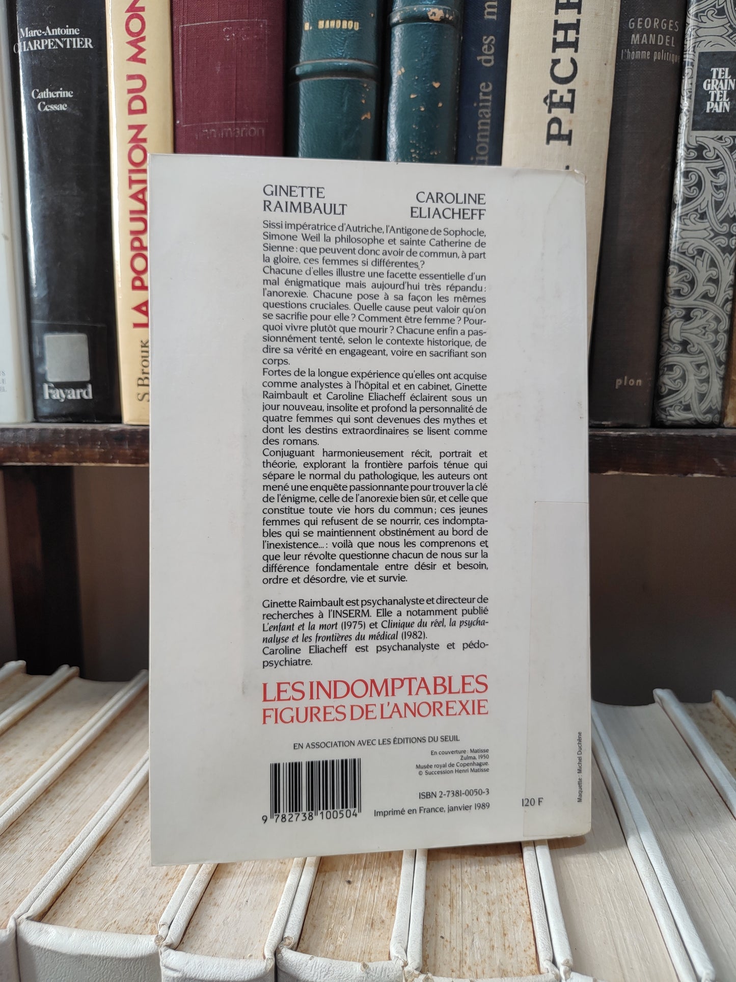 Raimbault - Les indomptables figures de l'anorexie