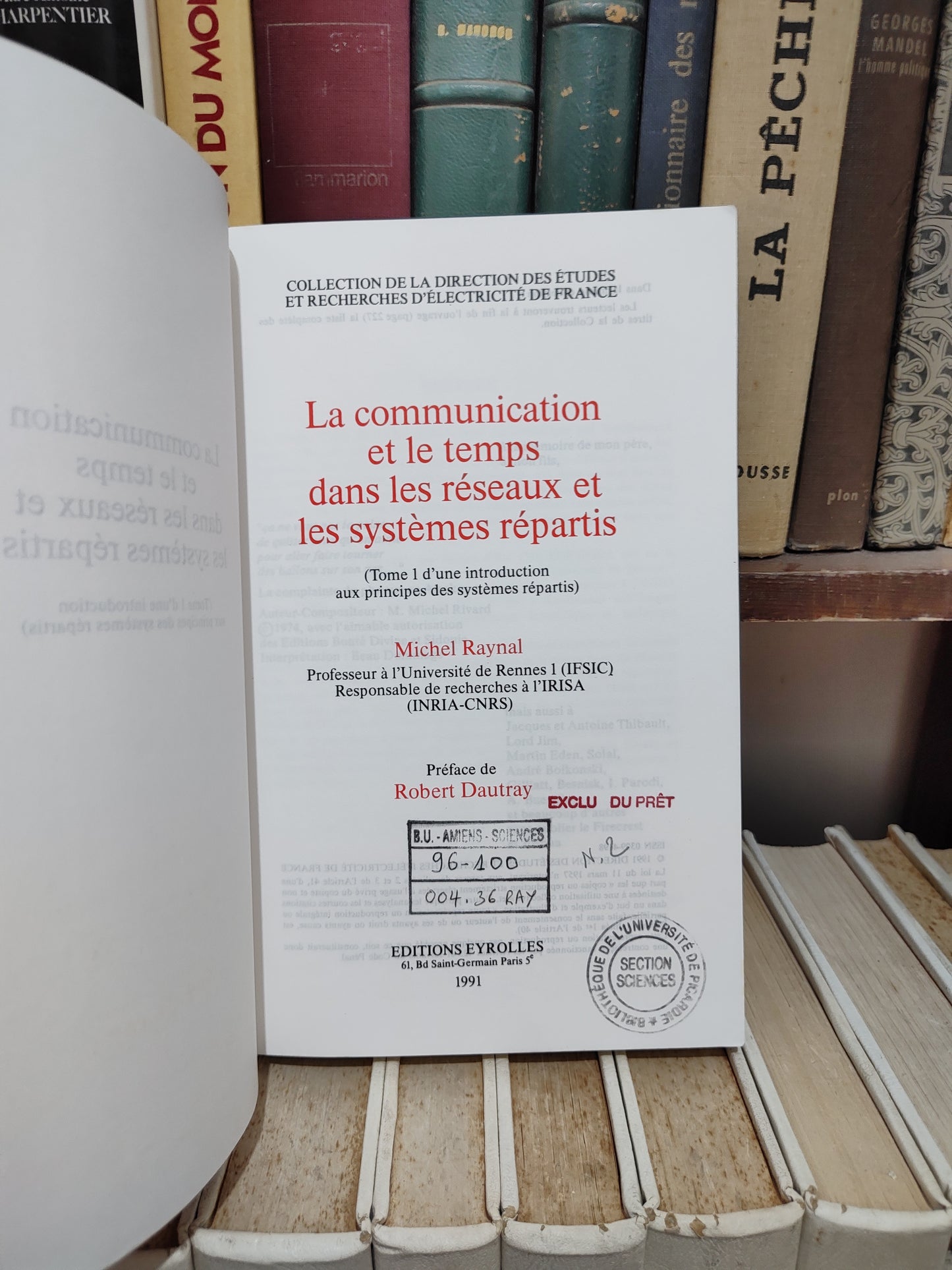Raynal - La communication et le temps dans les réseaux et les systèmes répartis