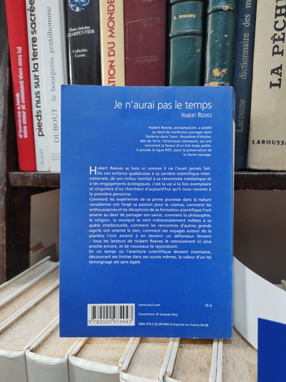 Reeves - Je n'aurai pas le temps