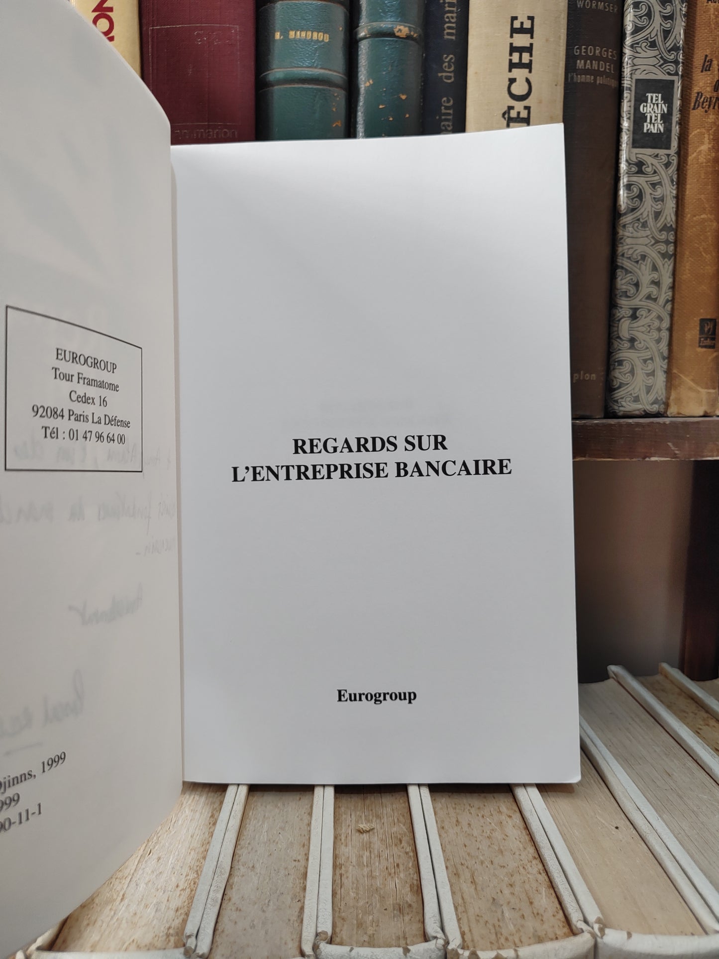 Regards sur l'entreprise bancaire