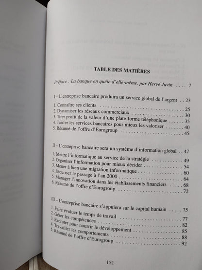 Regards sur l'entreprise bancaire