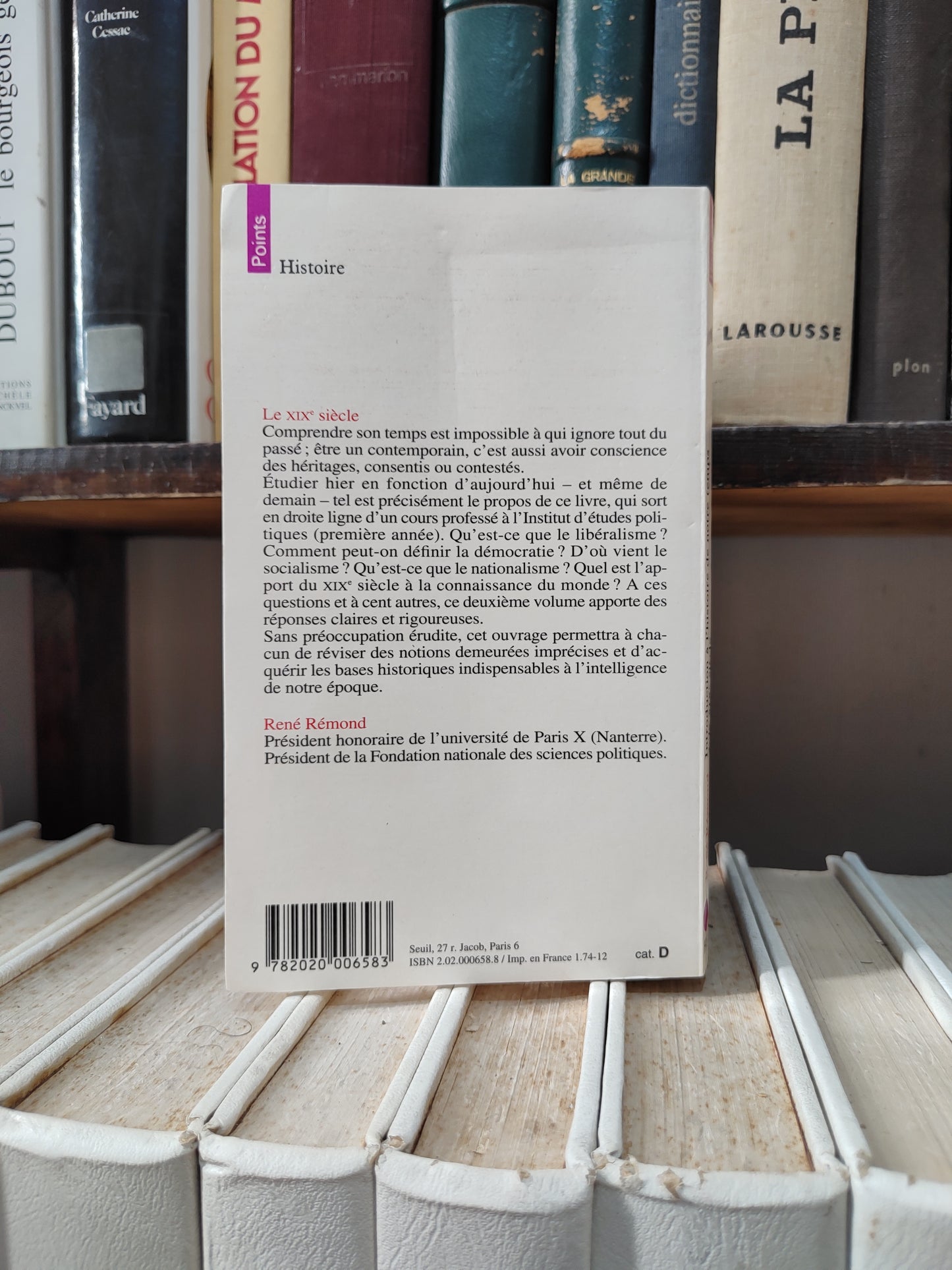 Rémond - Introduction à l'histoire de notre temps 2 Le XIXe siècle