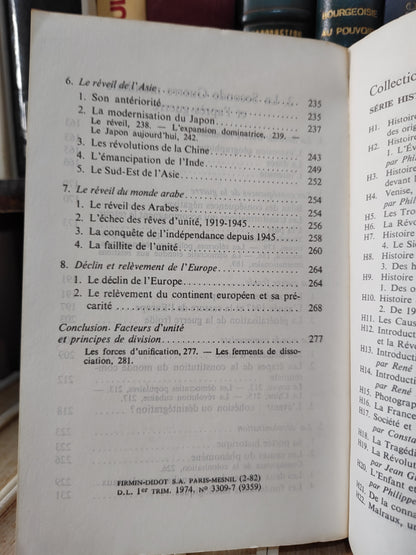 Rémond - Introduction à l'histoire de notre temps 3 Le XXe siècle
