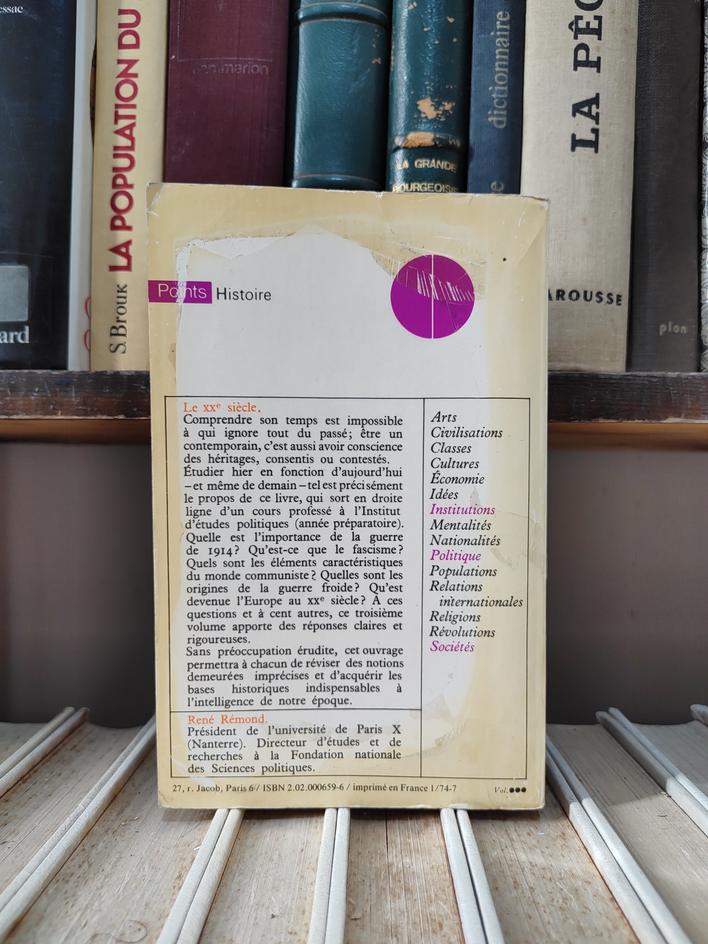 Rémond - Introduction à l'histoire de notre temps 3 Le XXe siècle