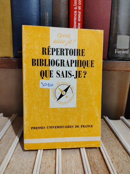 Répertoire bibliographique Que sais je