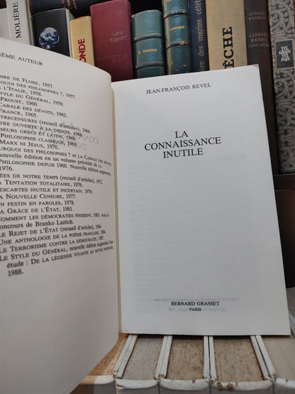 Revel - La connaissance inutile