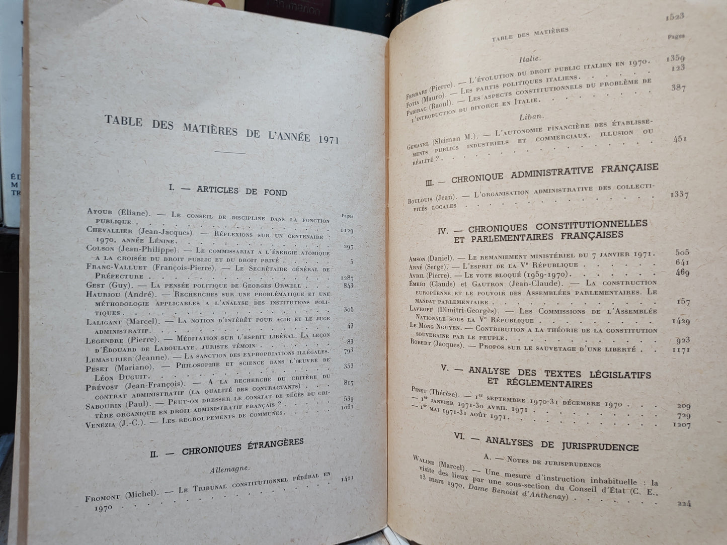 Revue du droit public et de la science politique n 6