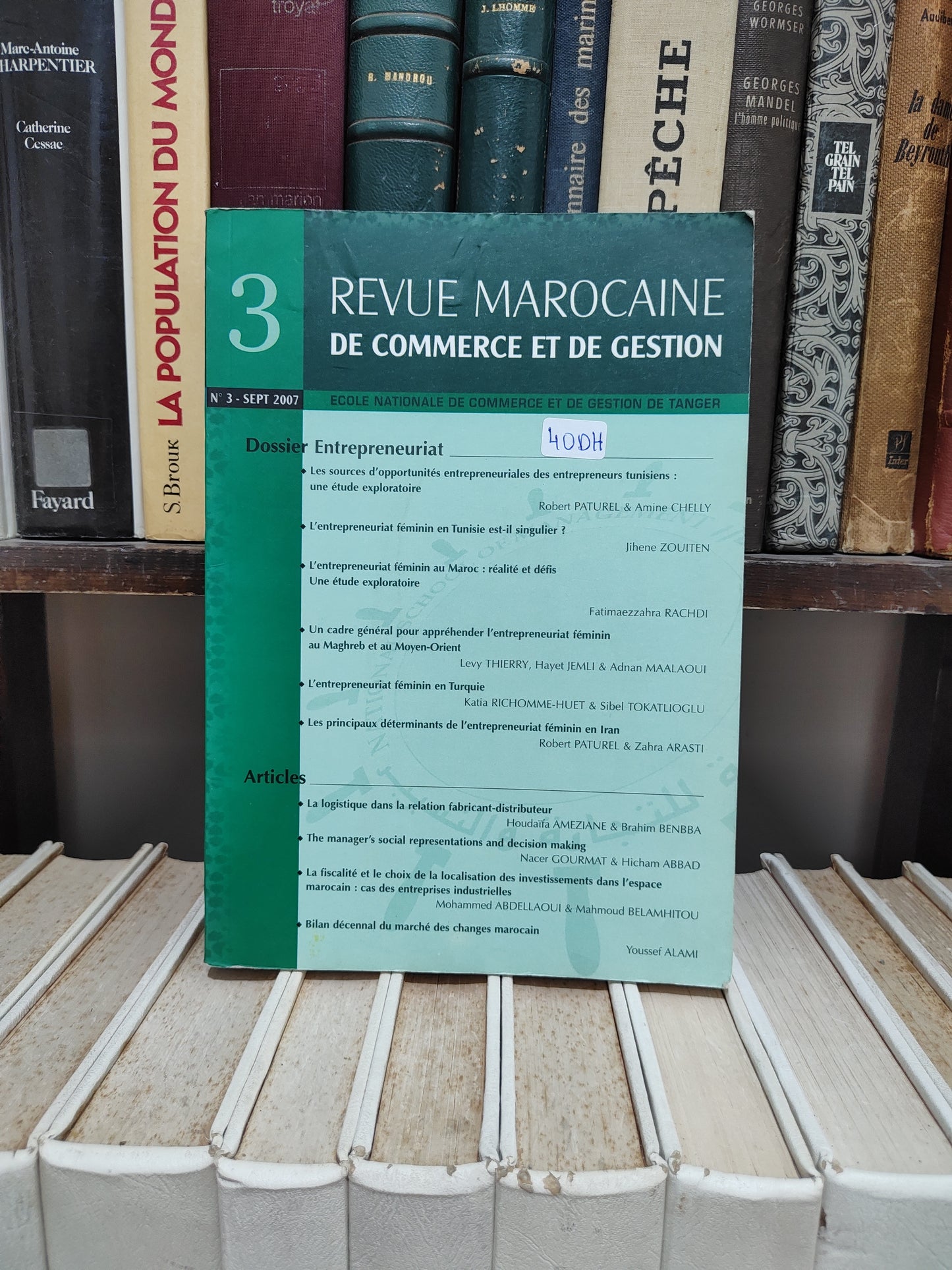 Revue marocaine de commerce et de gestion N° 3