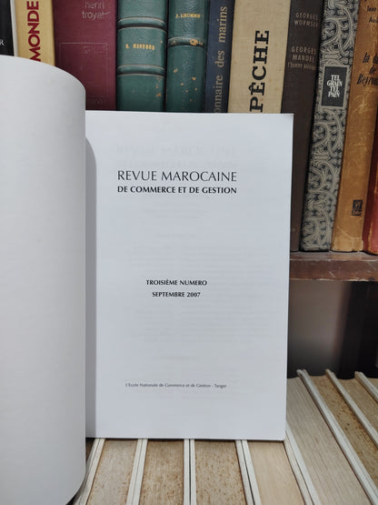 Revue marocaine de commerce et de gestion N° 3