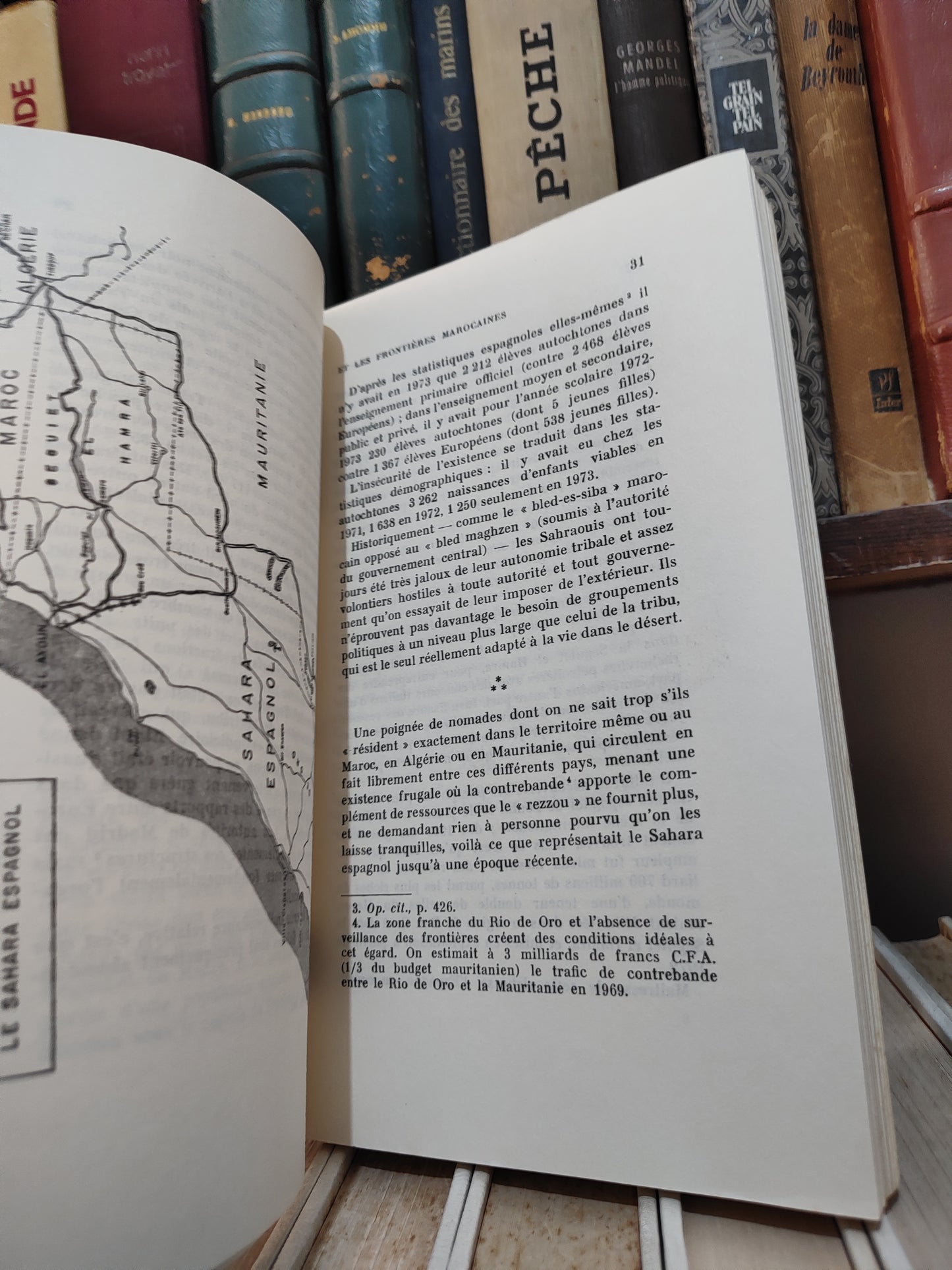 Rézette - Le Sahara Occidental et les frontières marocaines