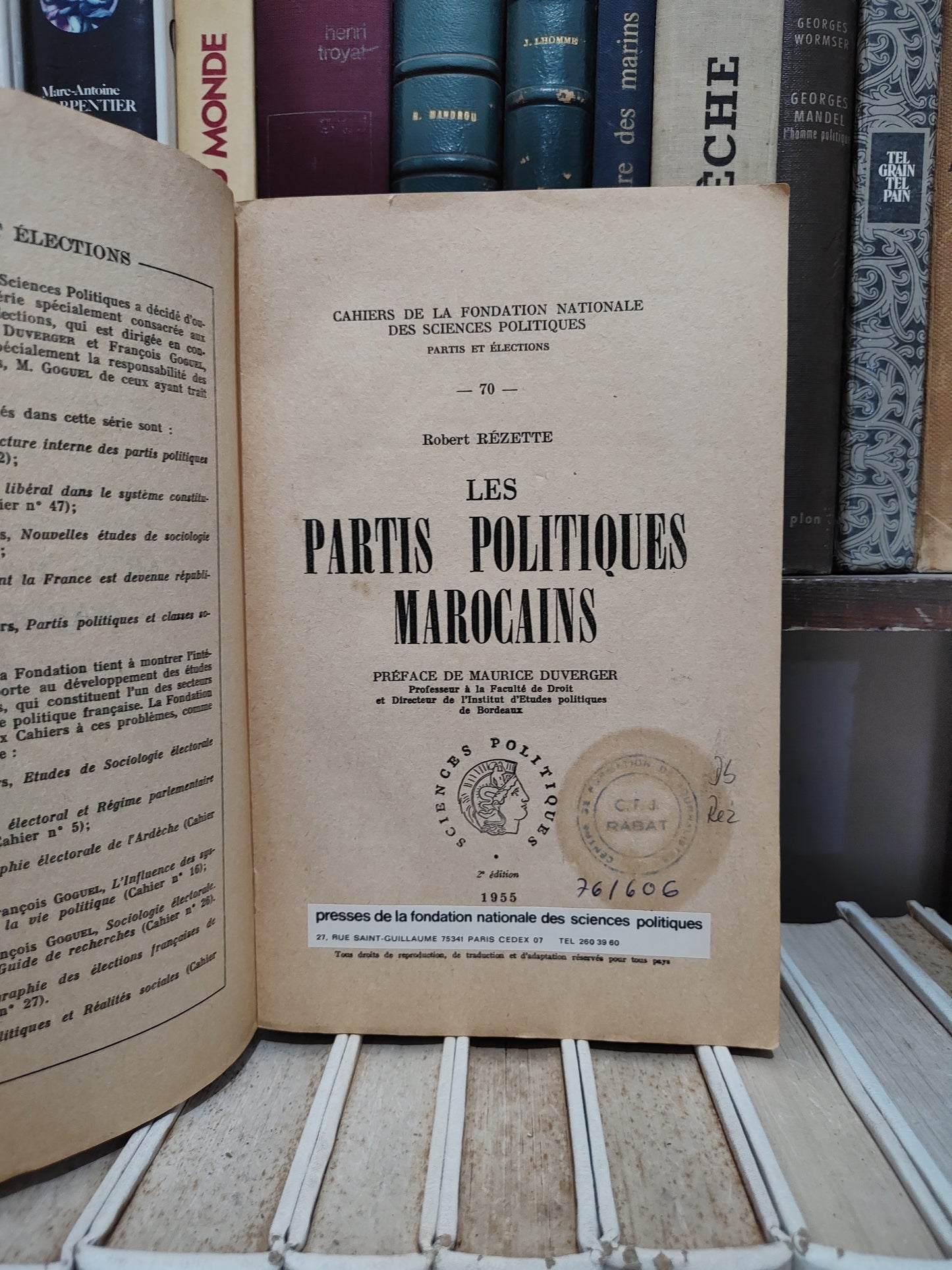 Rézette - Les partis politiques marocains