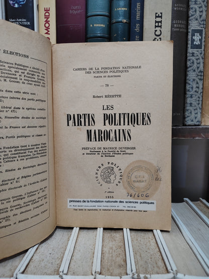 Rézette - Les partis politiques marocains