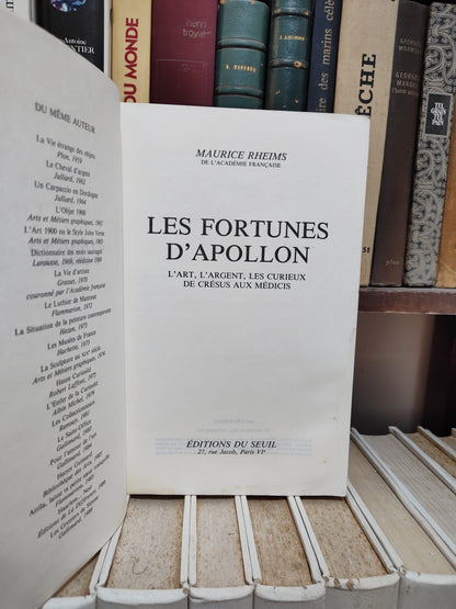 Rheims - Les fortunes d'apollon