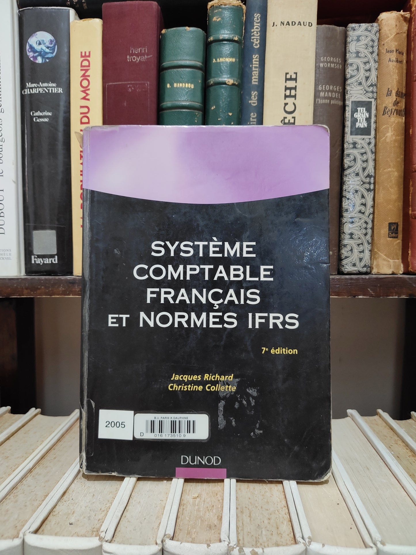 Richard - Système comptable français et normes IFRS