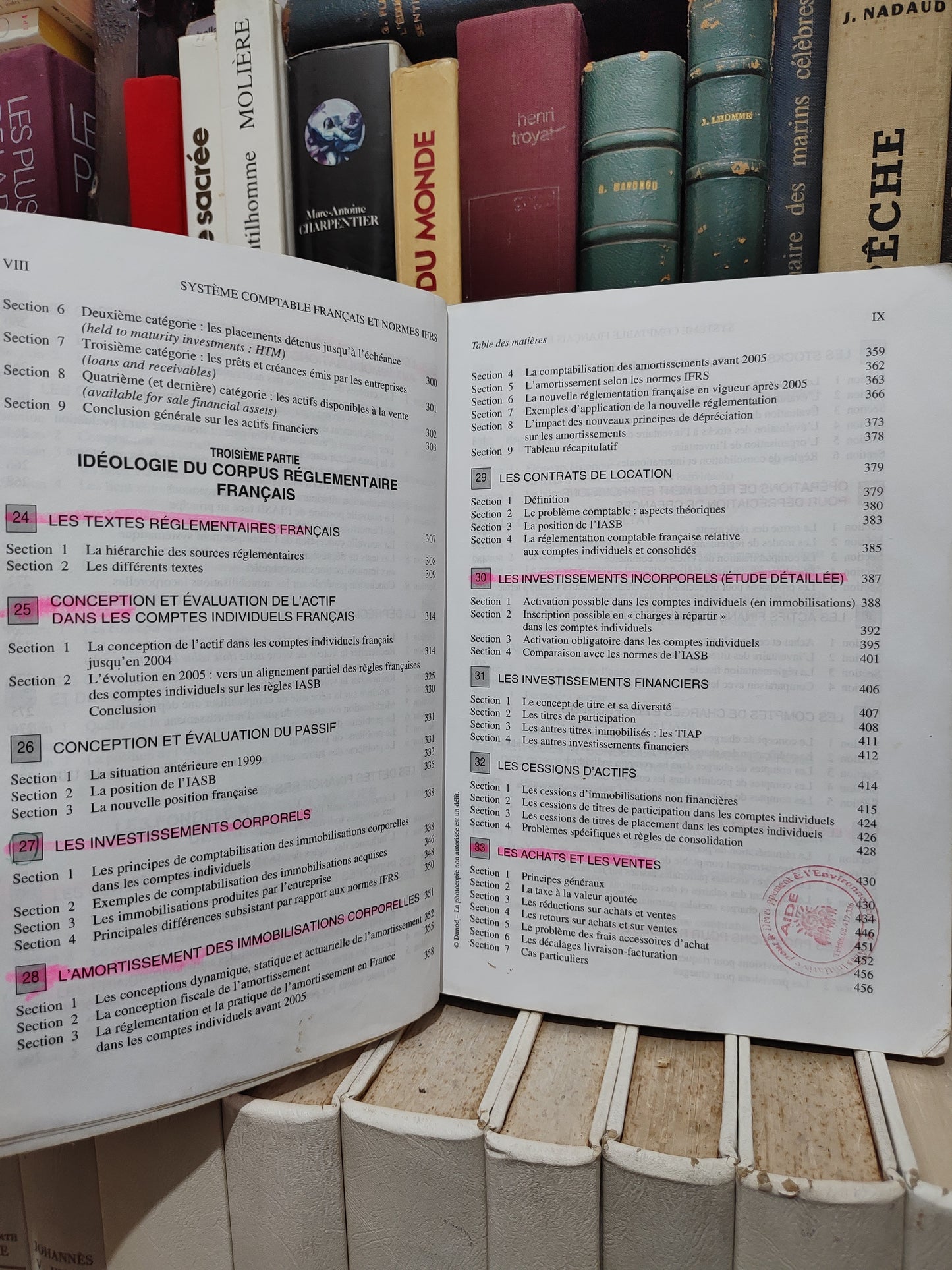 Richard - Système comptable français et normes IFRS