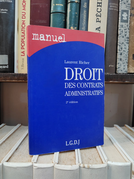 Richer - Droit des contrats administratif