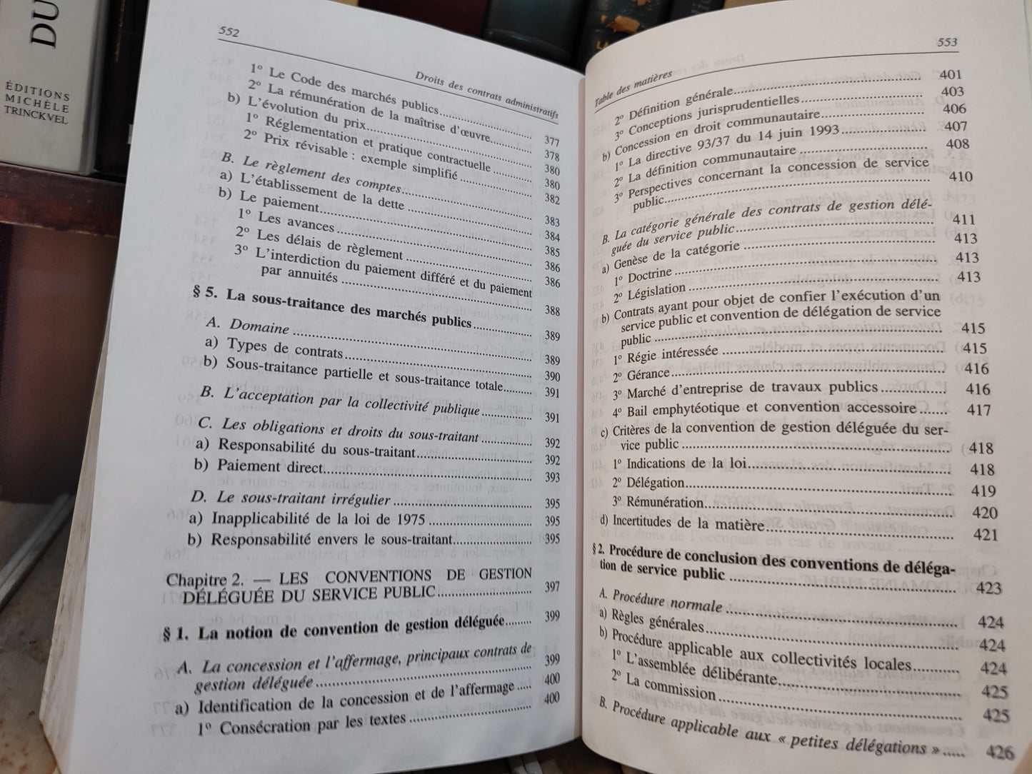Richer - Droit des contrats administratif