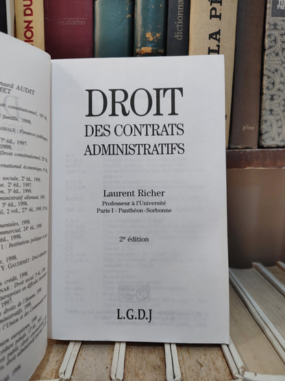 Richer - Droit des contrats administratif