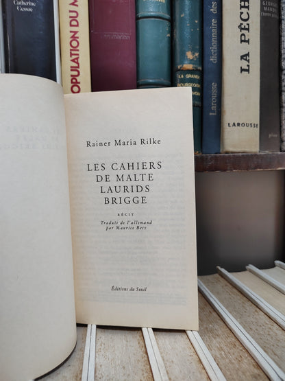 Rilke - Les cahier de malte laurids bridgge