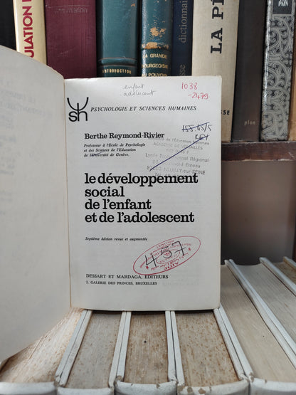 Rivier - Le développement social de l'enfant et de l'adolescent