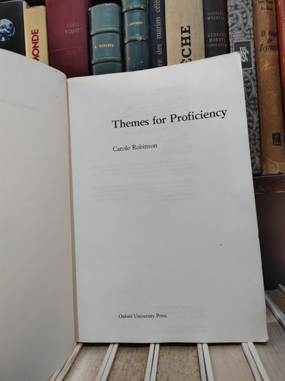 Robinson - Themes for proficiency