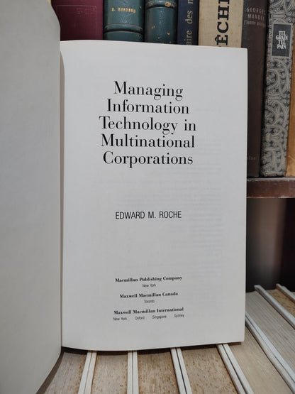 Roche - Managing information technology in multinational corporation