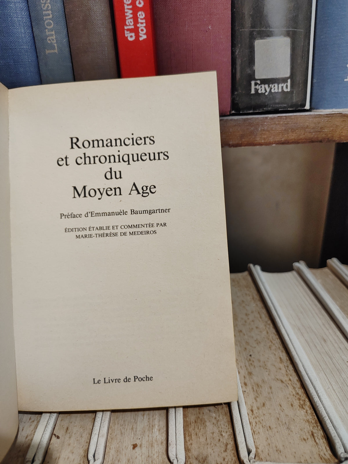 Romanciers du Moyen Age