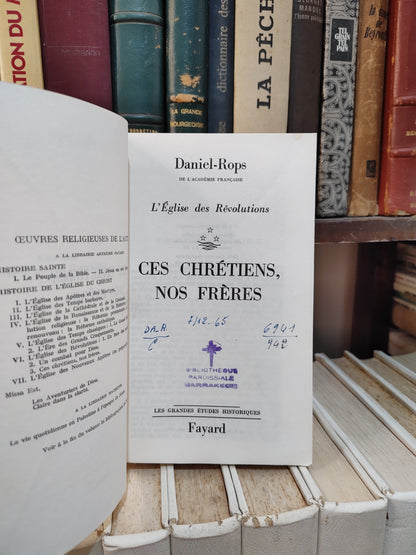 Rops - Ces chrétiens nos frères