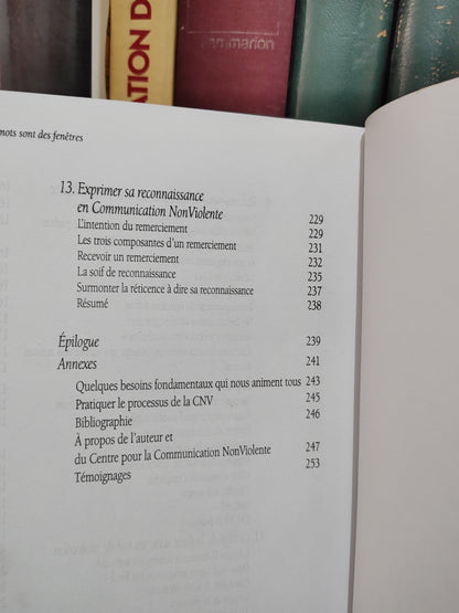 Rosenberg - Les mots sont des fenêtres Introduction à la communication non violente