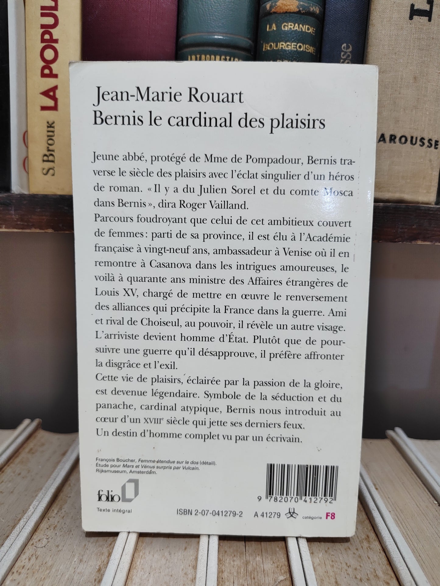 Rouart - Bernis le cardinal des plaisirs