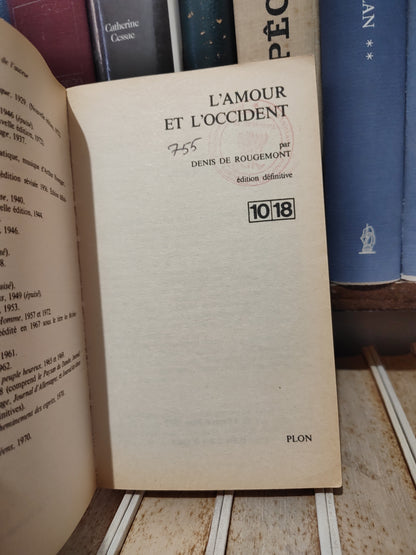 Rougemont - L'amour et l'occident